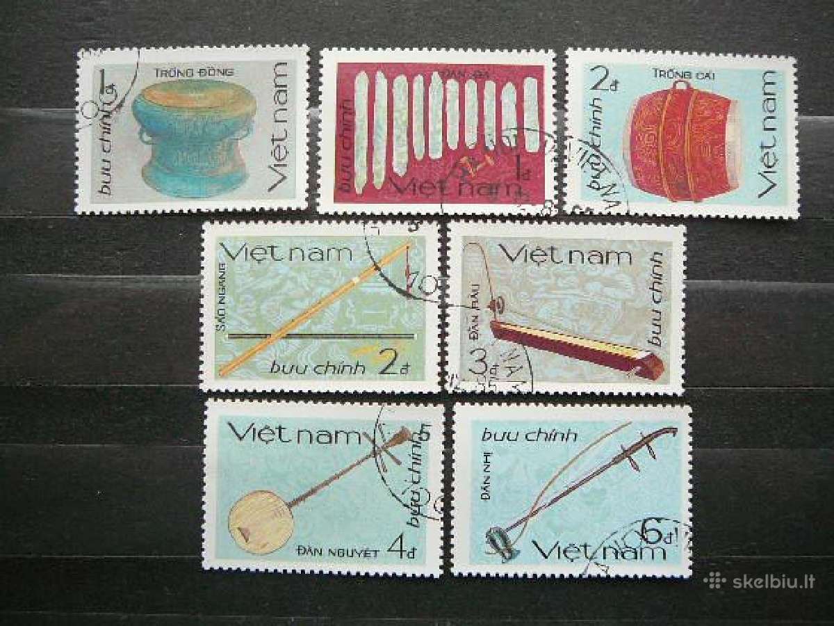 Muz. instrumentai Vietnamas antsp. mzt486