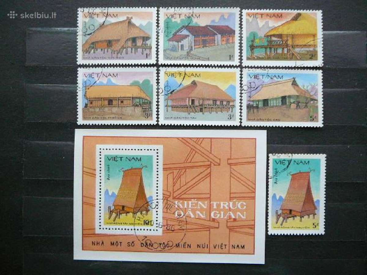 Architektura Vietnamas 1986 antsp. mzt487
