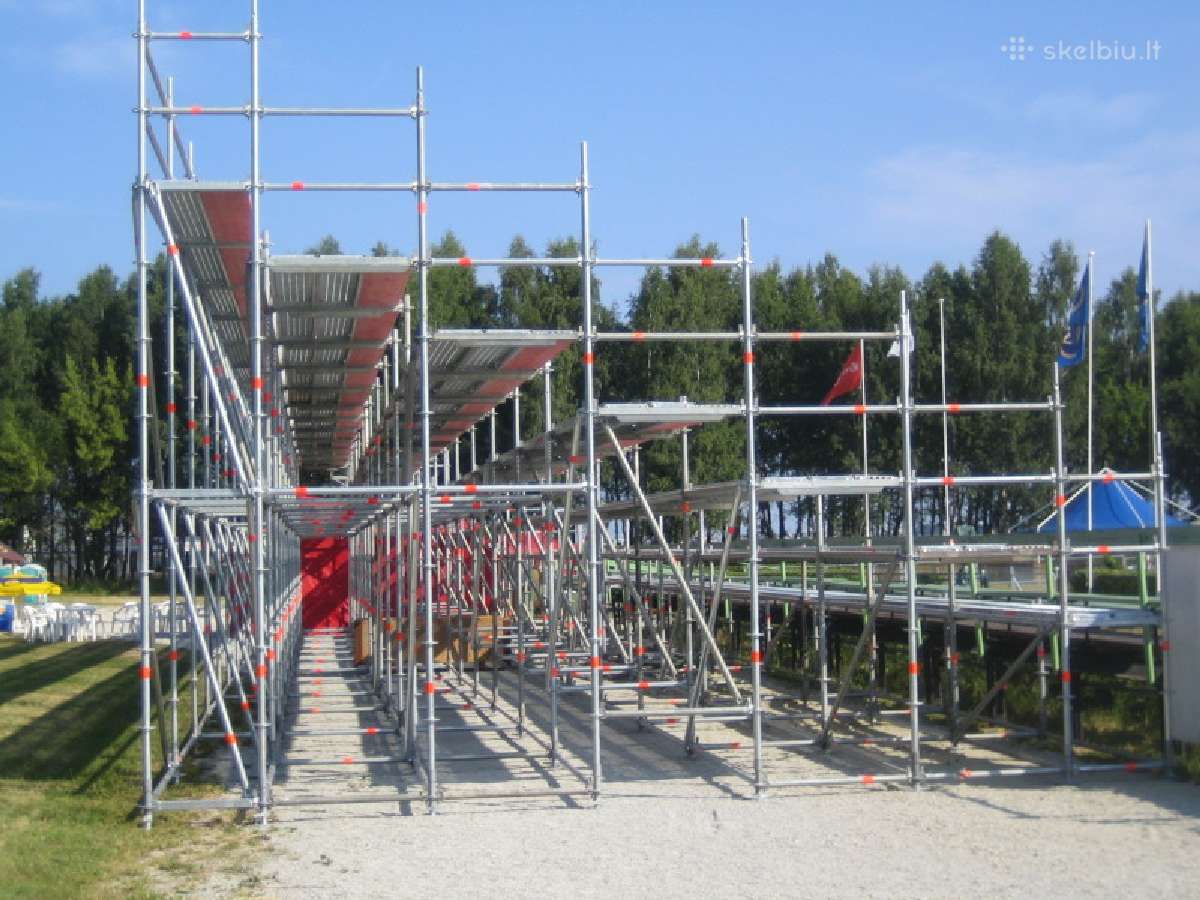 Layher Allround modulinių pastolių galimybės ! - nuotraukos Nr. 5