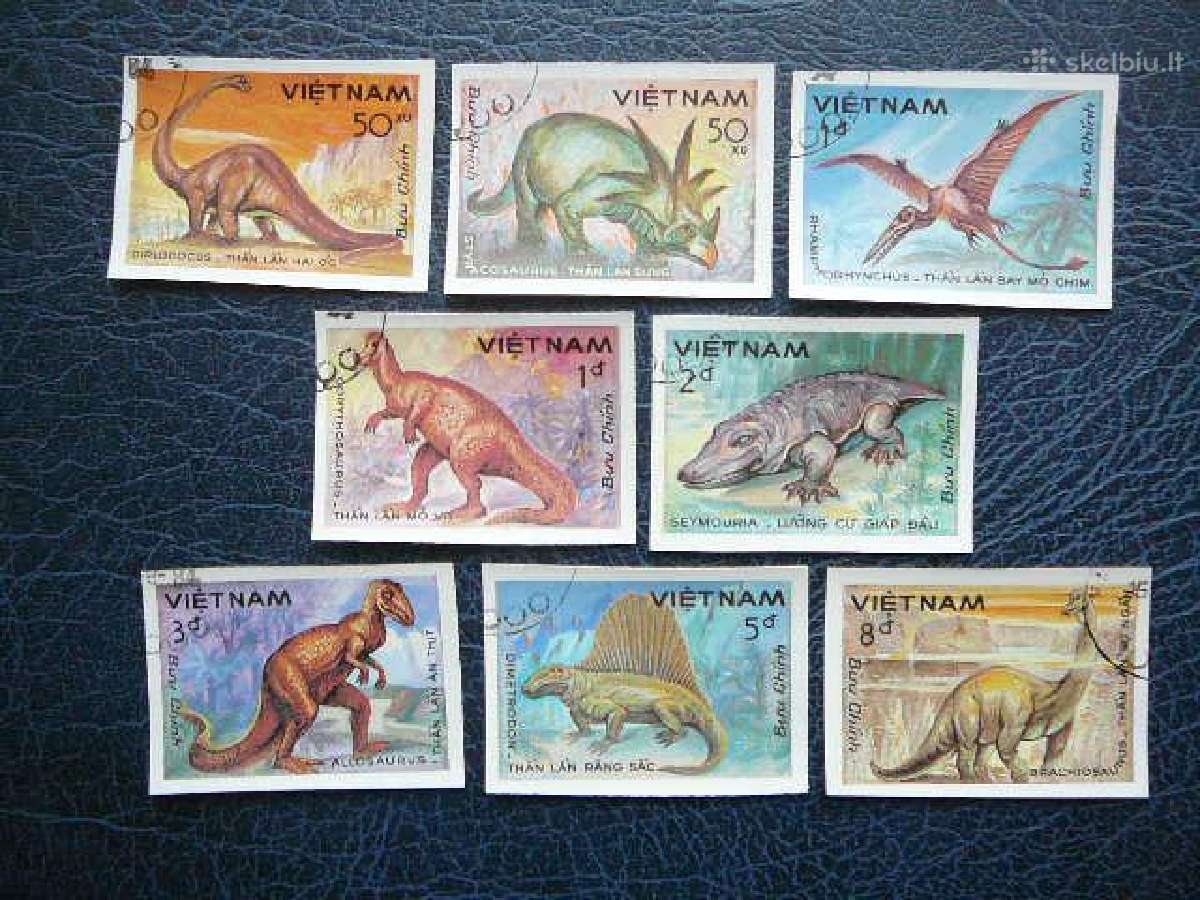 Dinozaurai Vietnamas antsp. dnz953