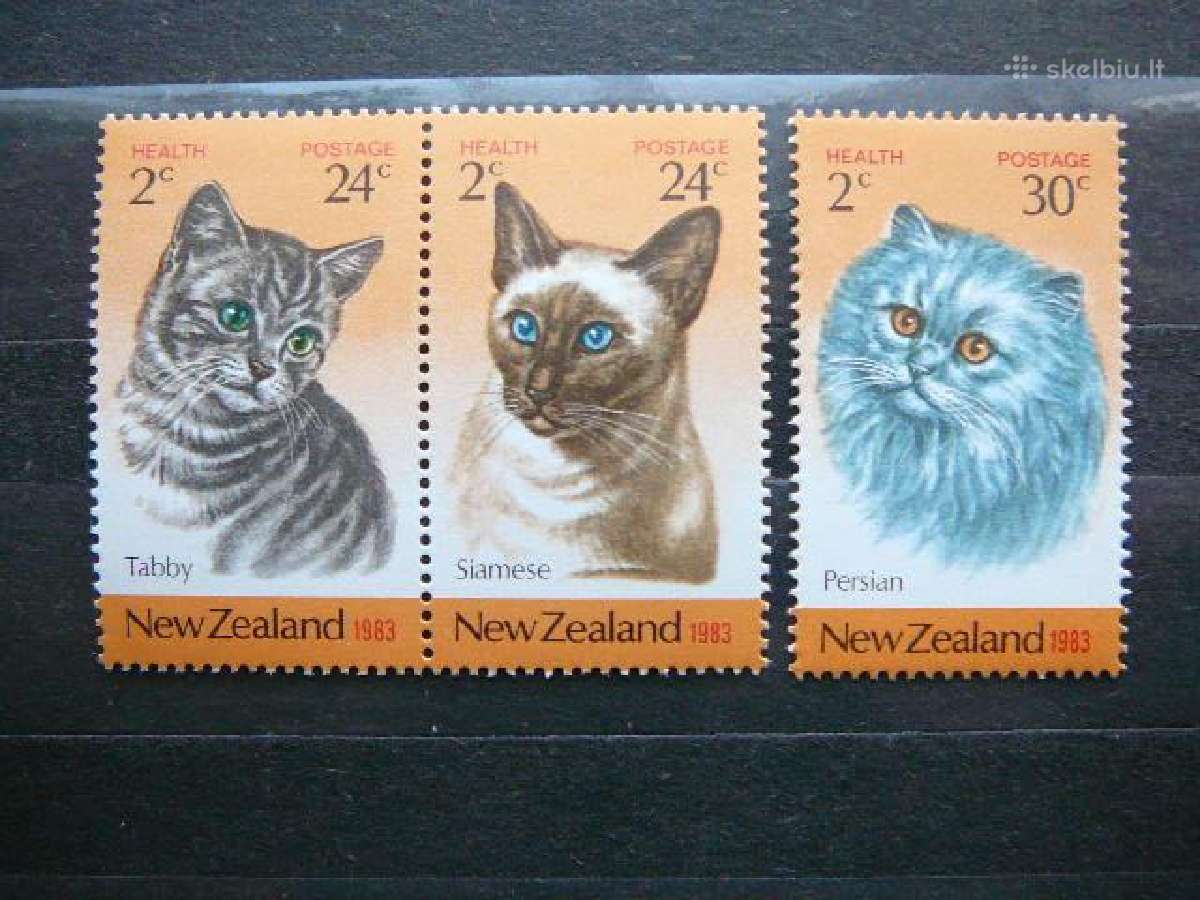 Kates N. Zelandija 1983 svarus ctg419