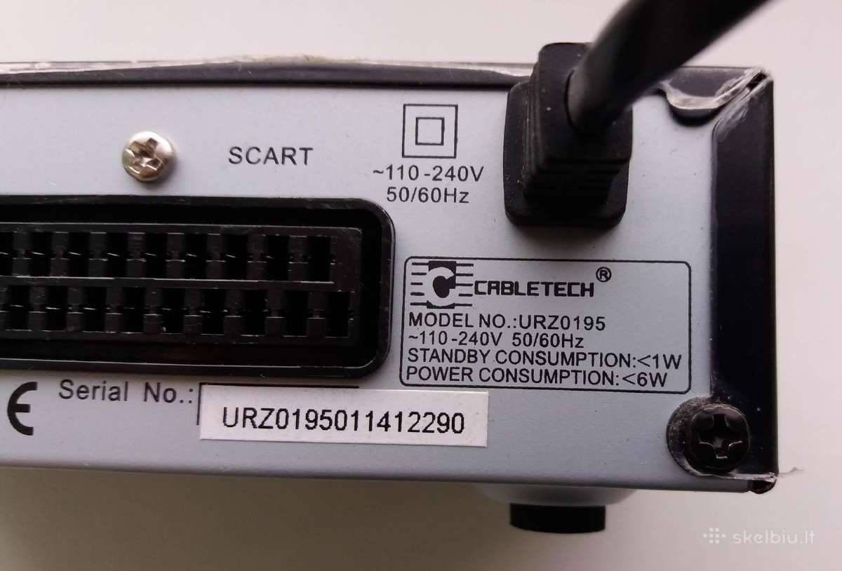 Skaitmeninės TV priedėlis Cabletech Urz0195 - nuotraukos Nr. 4
