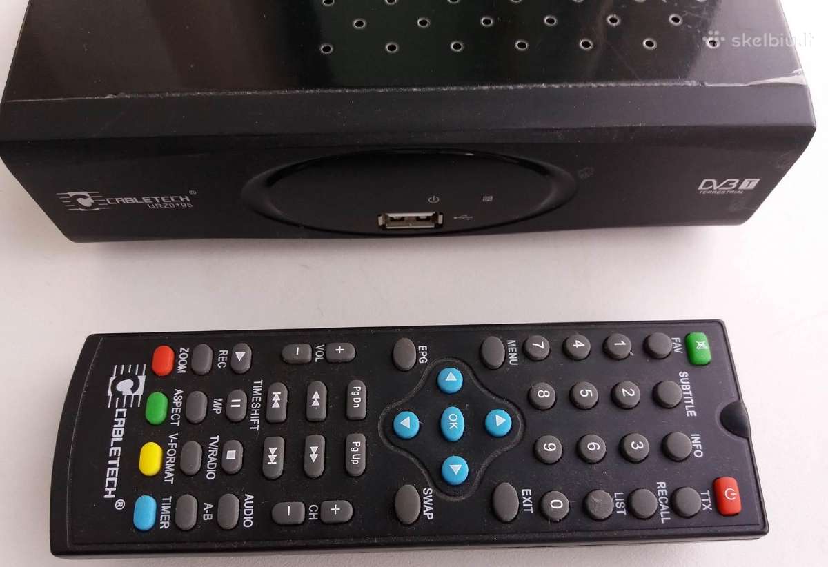 Skaitmeninės TV priedėlis Cabletech Urz0195 - nuotraukos Nr. 6