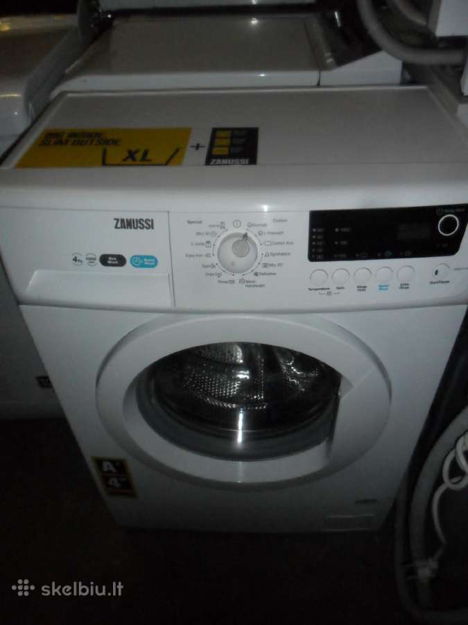 Labai Siaura Skalbimo Masina Zanussi 4kg