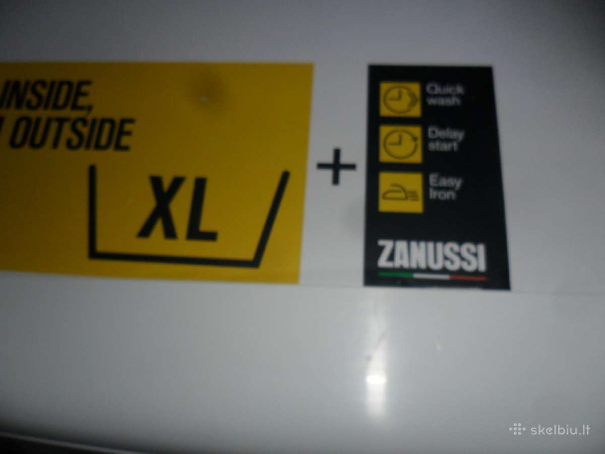 Labai Siaura Skalbimo Masina Zanussi 4kg - nuotraukos Nr. 5