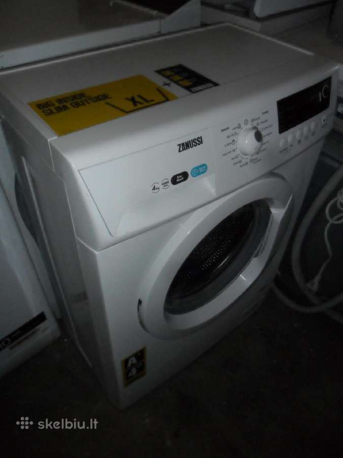 Labai Siaura Skalbimo Masina Zanussi 4kg - nuotraukos Nr. 6