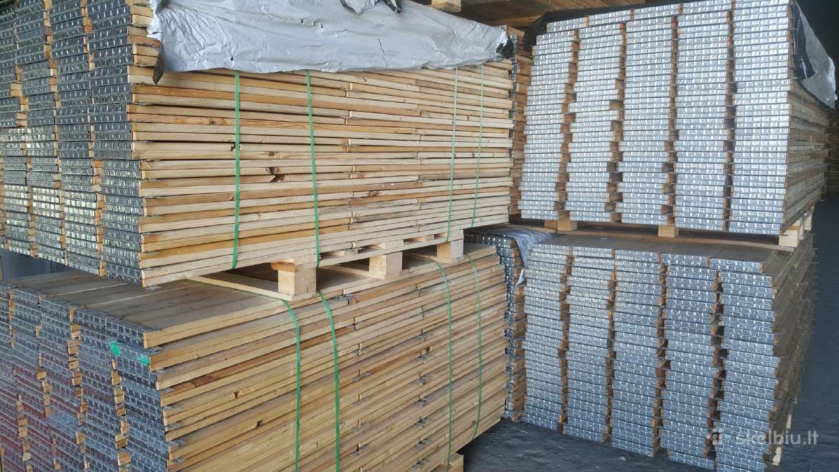 Euro padėklai, paletės, šarnyrinė tara / apvadai - nuotraukos Nr. 6