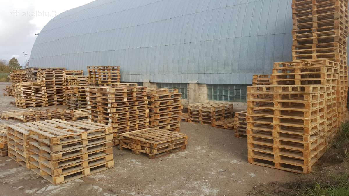 Euro padėklai, paletės, šarnyrinė tara / apvadai - nuotraukos Nr. 16