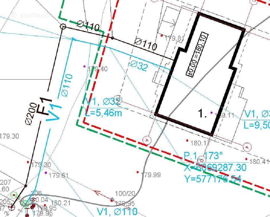 Vandentiekio, nuotekų ir dujotiekio projektavimas