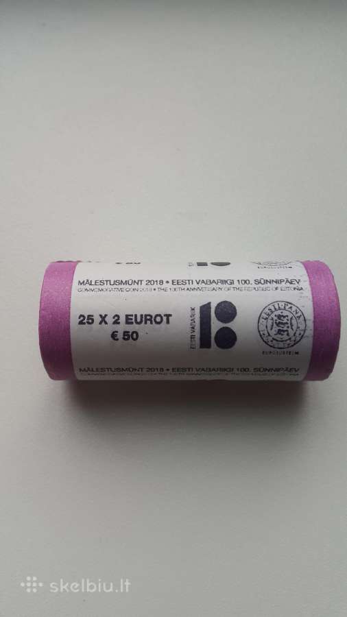 2018 Estija 2 eur - Respublikos šimtmetis