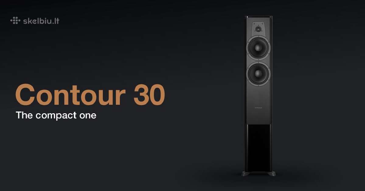 Dynaudio Evoke 50 blonde wood koloneles - nuotraukos Nr. 7