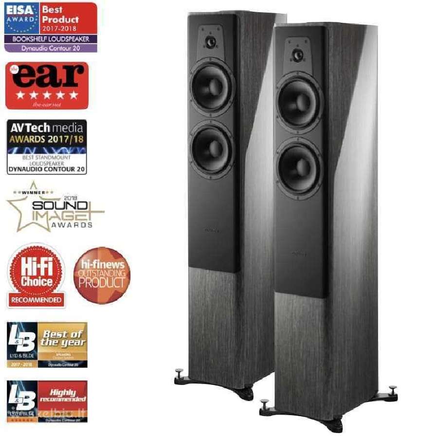 Dynaudio Evoke 50 blonde wood koloneles - nuotraukos Nr. 8