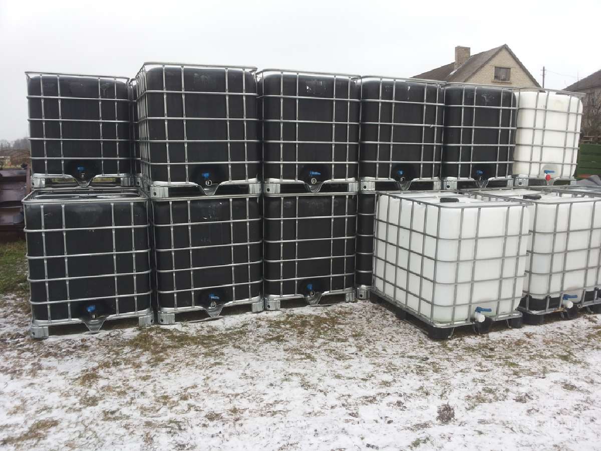 Ibc 1000l-600l konteineriai, talpos ir kita tara - nuotraukos Nr. 3