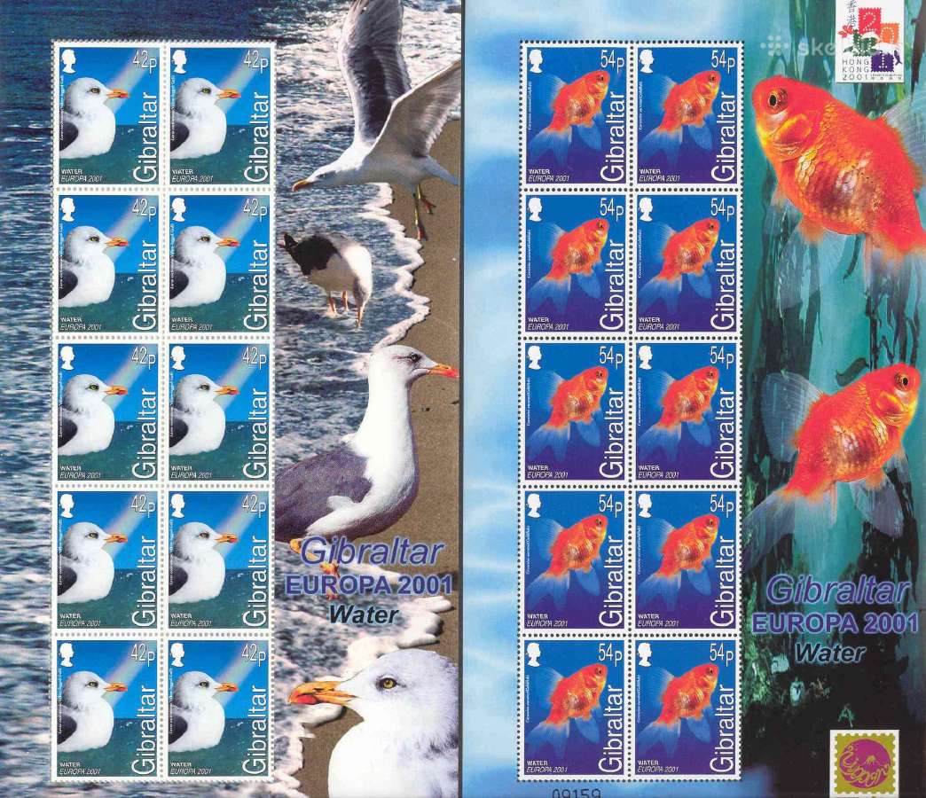 Gibraltaras 2001. Europa Cept-vanduo - nuotraukos Nr. 2
