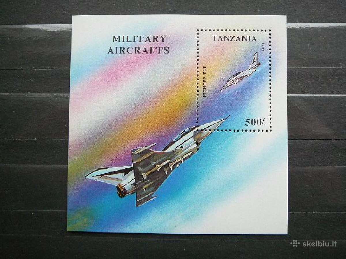 Lektuvai kariniai Tanzanija svarus Mnh tnz260