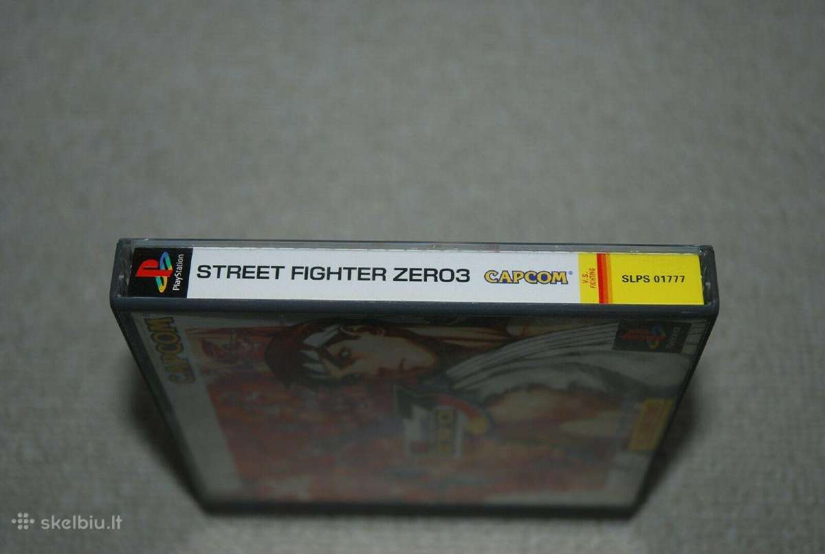 Ps1, Ps2, PS3 Street Fighter Zero 3 Japan - nuotraukos Nr. 3