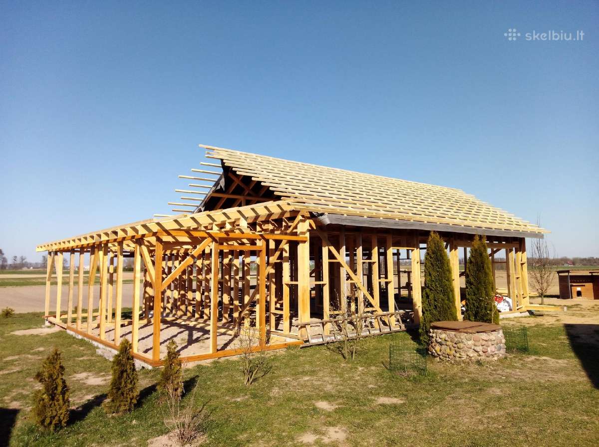 Rąstų keitimas. Rąstinių namų remontas ir statyba - nuotraukos Nr. 14