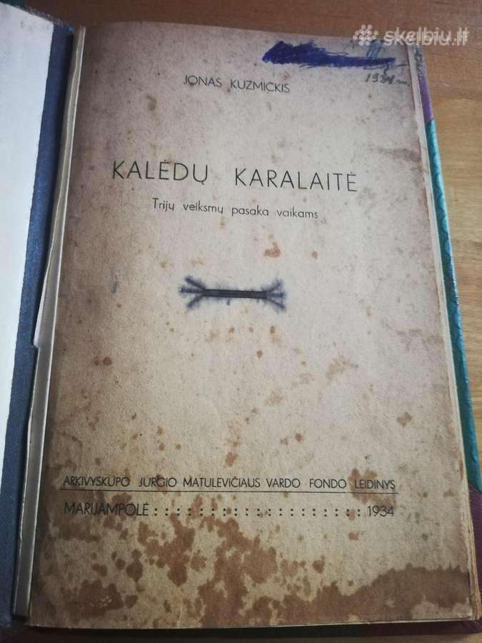 Kaledu karalaite 1934m