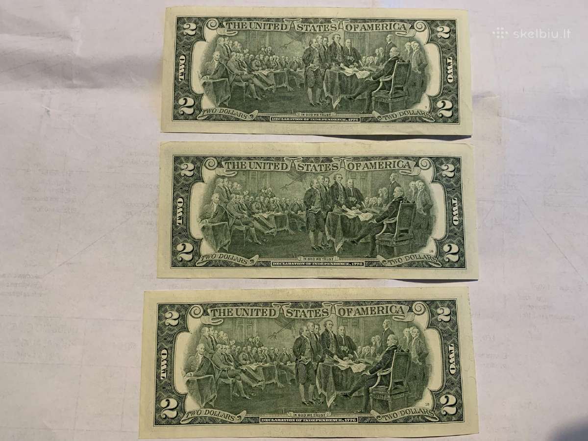 2013m, 2017m. 2 Usd kupiuros - nuotraukos Nr. 4