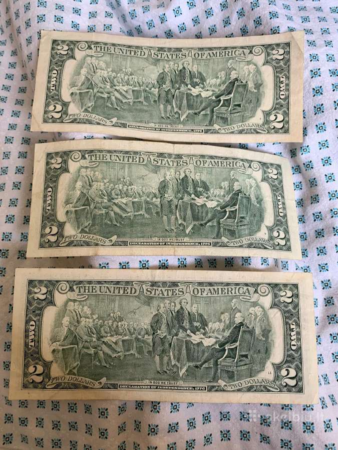 2013m, 2017m. 2 Usd kupiuros - nuotraukos Nr. 6