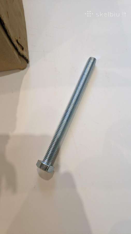 Varžtai Din933, M8 x 100 mm (3.2kg=90vnt.) - nuotraukos Nr. 3
