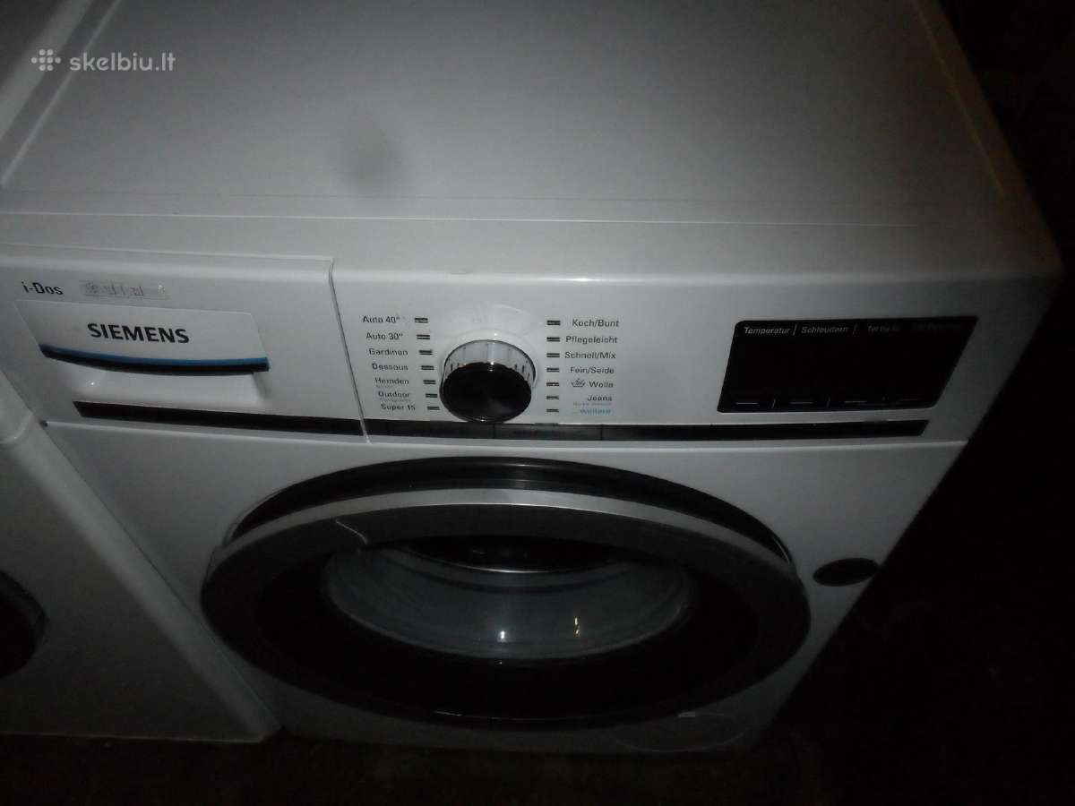 Skalbimo Masina Su Dozavimo F-ja Siemens - nuotraukos Nr. 3