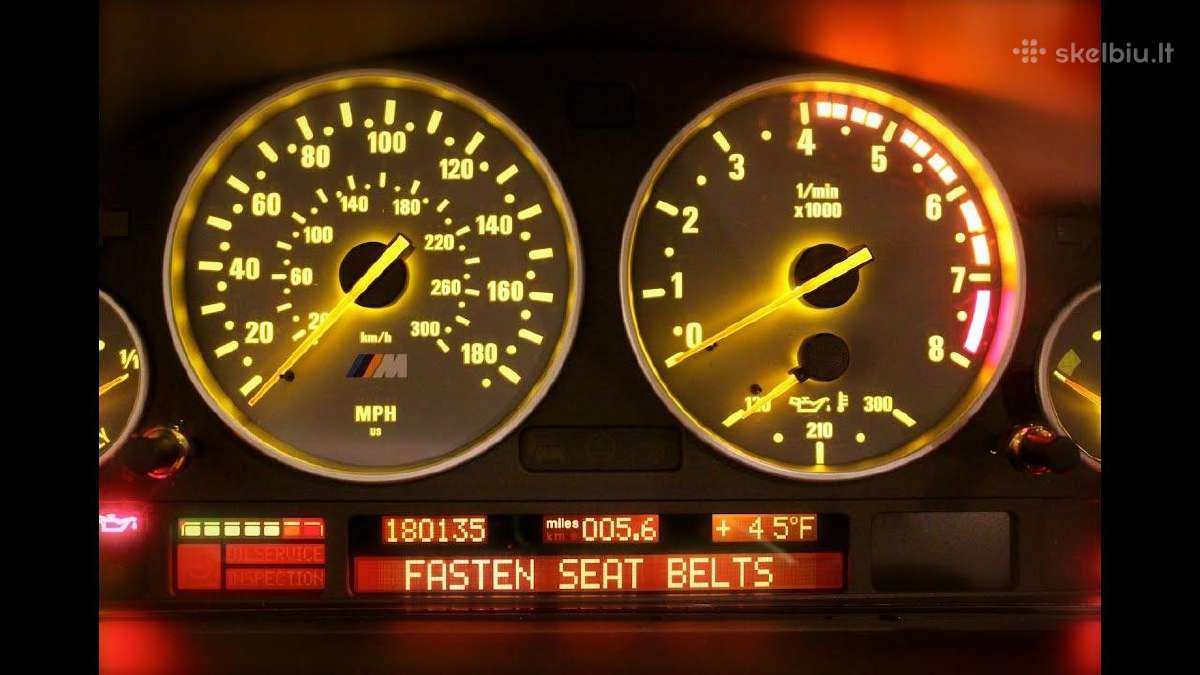 Bmw skydelio LCD pikseliu pixeliu remontas e39 e53