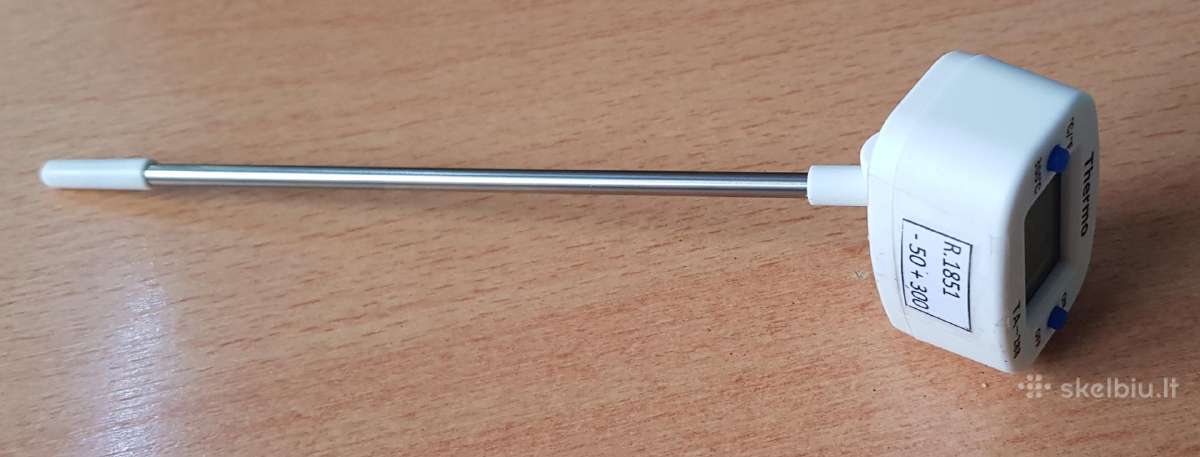 Elektroninis skaitmeninis termometras su patikra - nuotraukos Nr. 6