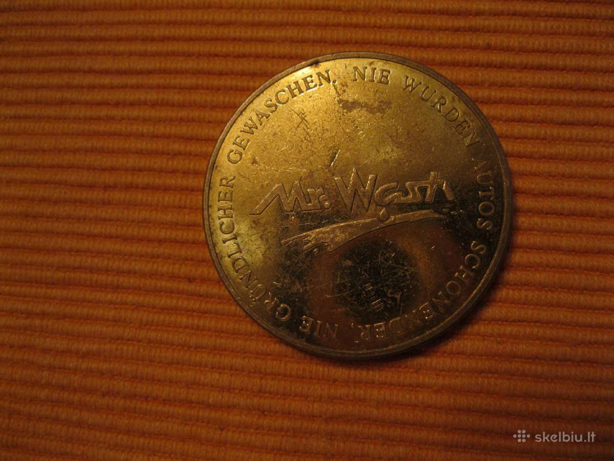 Zetonas - Medalis – Sunkaus Metalo. Zr. Foto - nuotraukos Nr. 3