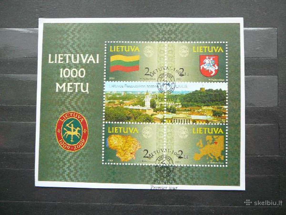 Lietuva 2001 Tukstantmetis antsp. tl762