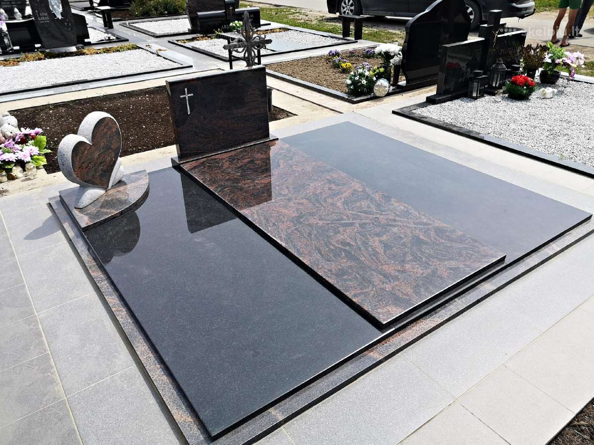 Paminklai,dengimas plokštėmis,kapų tvarkymas.vazos - nuotraukos Nr. 18