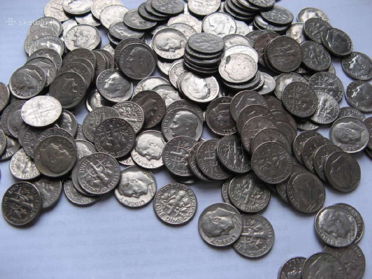 Amerikos centai ,one Dime ivairiu metu