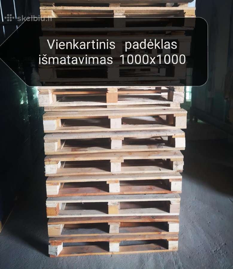 Padėklai (paletės) pardavimas - nuotraukos Nr. 7