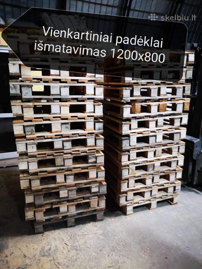 Padėklai (paletės) pardavimas - nuotraukos Nr. 9