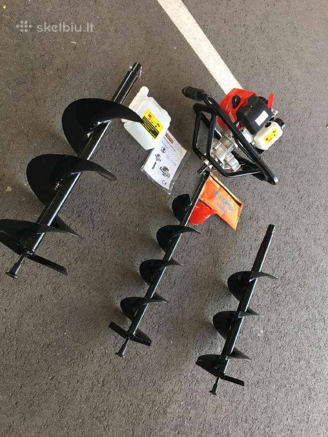 Benzininis Naujas žemės gražtas demon,stihl ir kit - nuotraukos Nr. 3