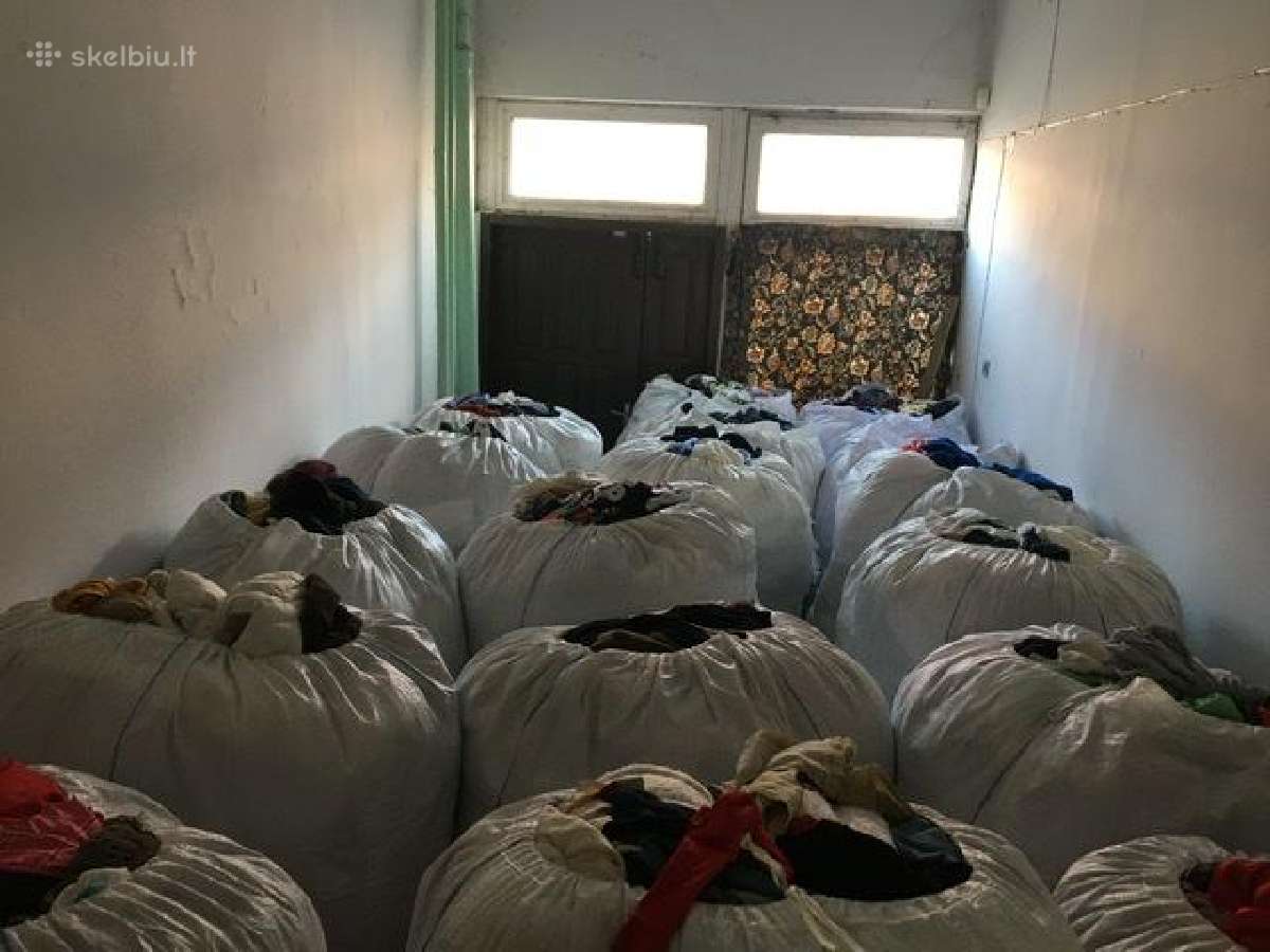 Dėvėti drabužiai/rūbai urmu pramonei 150 kg 10€ - nuotraukos Nr. 6