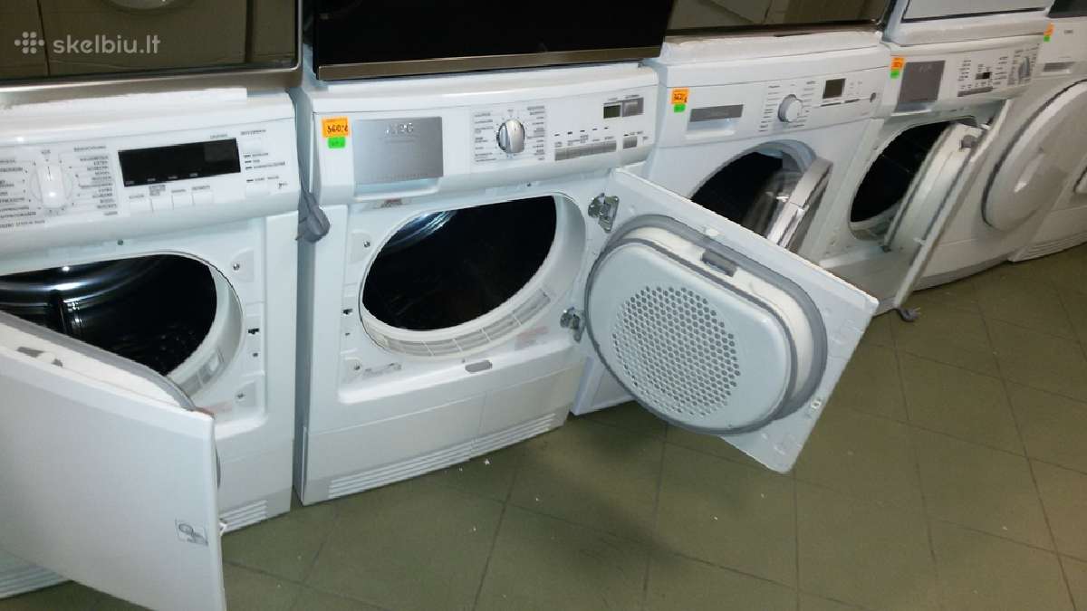 Džiovyklė "Siemens" Wt46w560 - nuotraukos Nr. 7