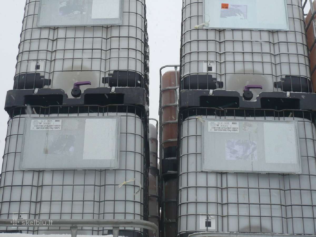 Plastikinės statinės, Talpyklos, Ibc konteineriai - nuotraukos Nr. 6