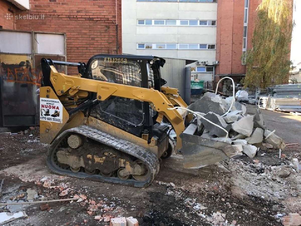 Bobcat (mini krautuvas) Kaunas - nuotraukos Nr. 4