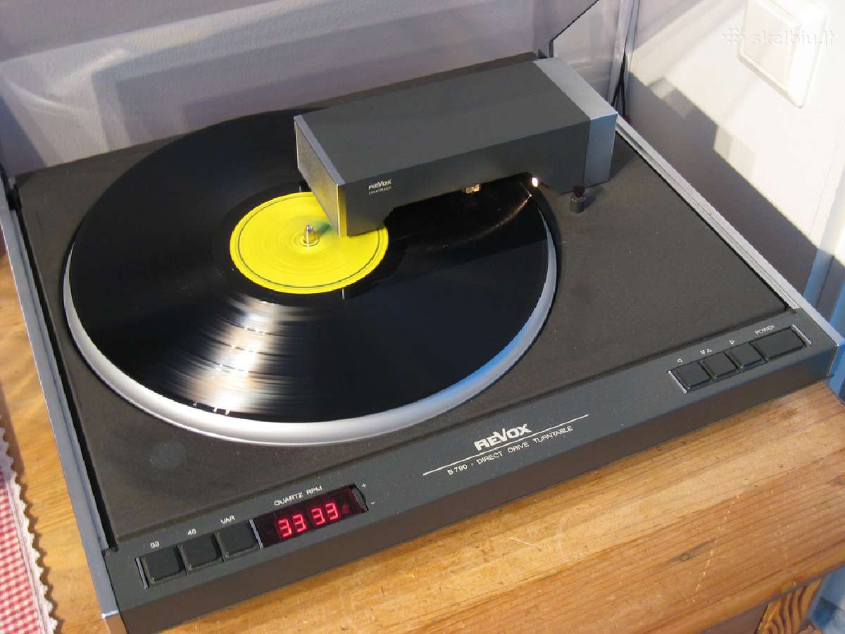 Plokštelių grotuvas Dual Lenco Thorens Technics - nuotraukos Nr. 10