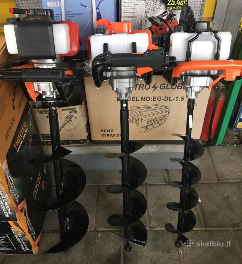 Benzininis Naujas žemės gražtas demon,stihl ir kit - nuotraukos Nr. 5
