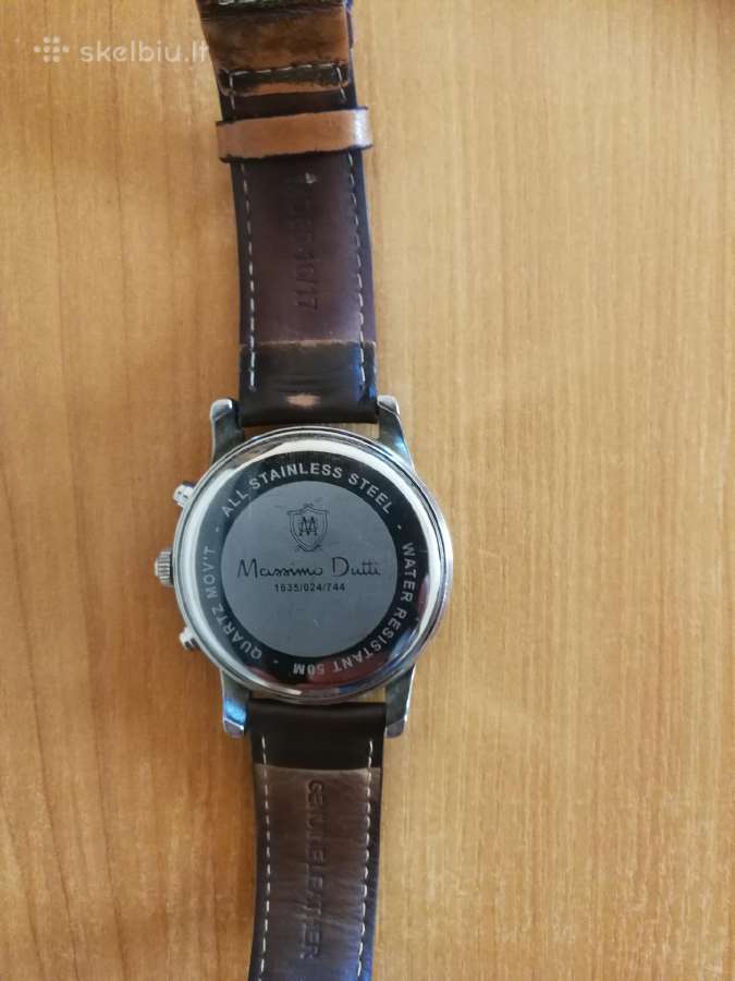 Parduodu Massimo Dutti vyriška laikrodi - nuotraukos Nr. 2