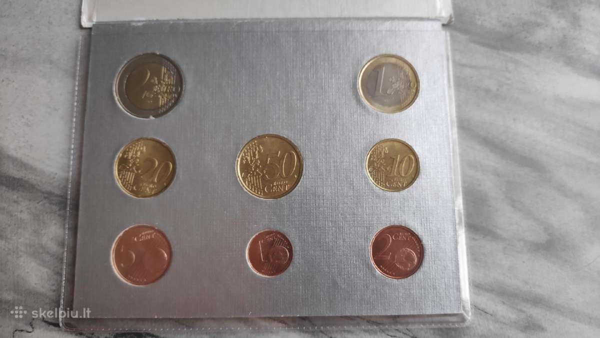 Vatikano 2003 euro monetų rinkinys - nuotraukos Nr. 4