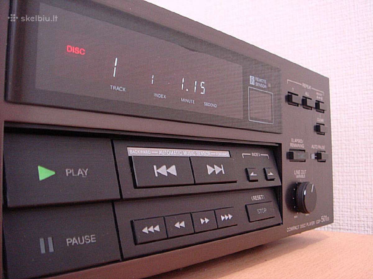 CD grotuvas Sony Marantz Denon Nakamichi Philips - nuotraukos Nr. 10