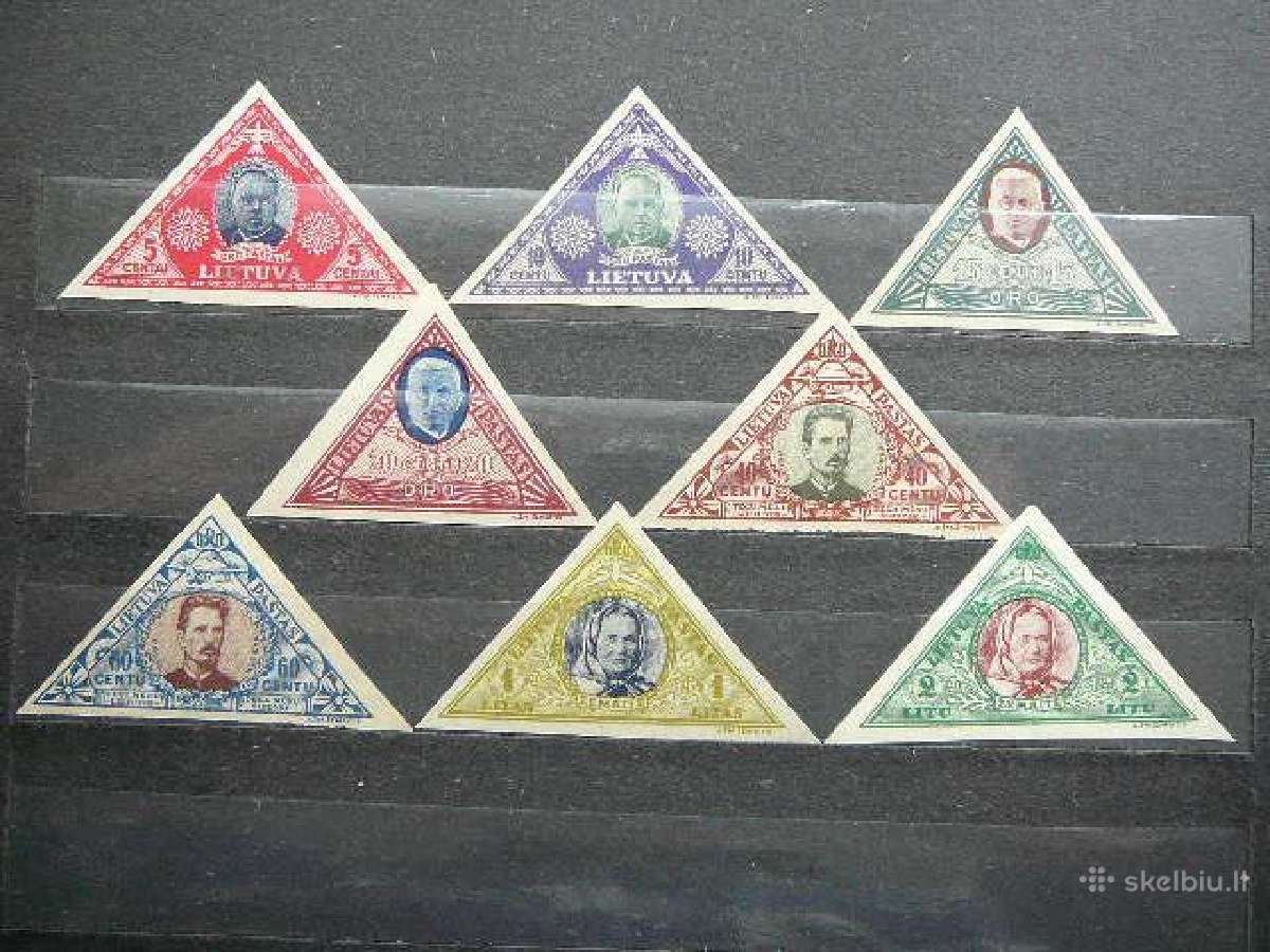 Lietuva 1933 Septyndieniai Mnh lit372/9bs