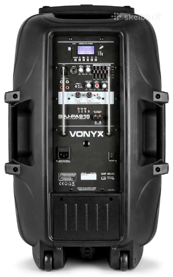 Kolonėlė su akumuliatoriumi Vonyx Spj-pa915 - nuotraukos Nr. 2