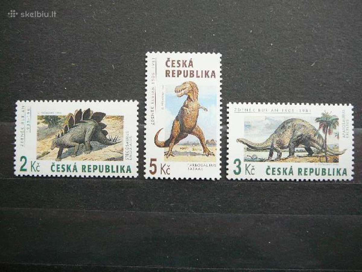 Dinozaurai Cekija 1994 svarus ck232