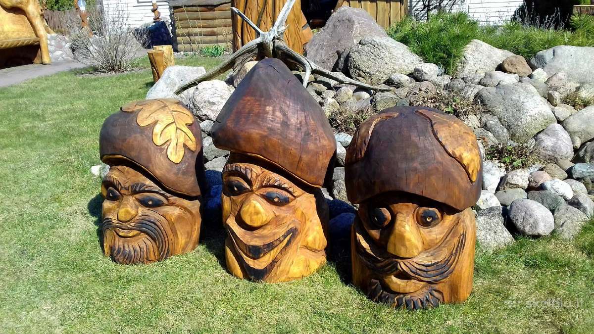 Medžio drožiniai, skulptūros - nuotraukos Nr. 20