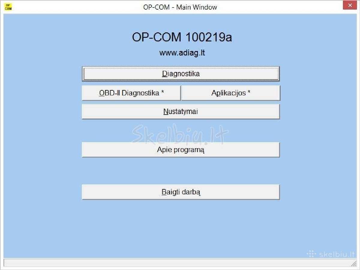 Op-com - opel/saab diagnostikos įranga 1.99 pro - nuotraukos Nr. 8