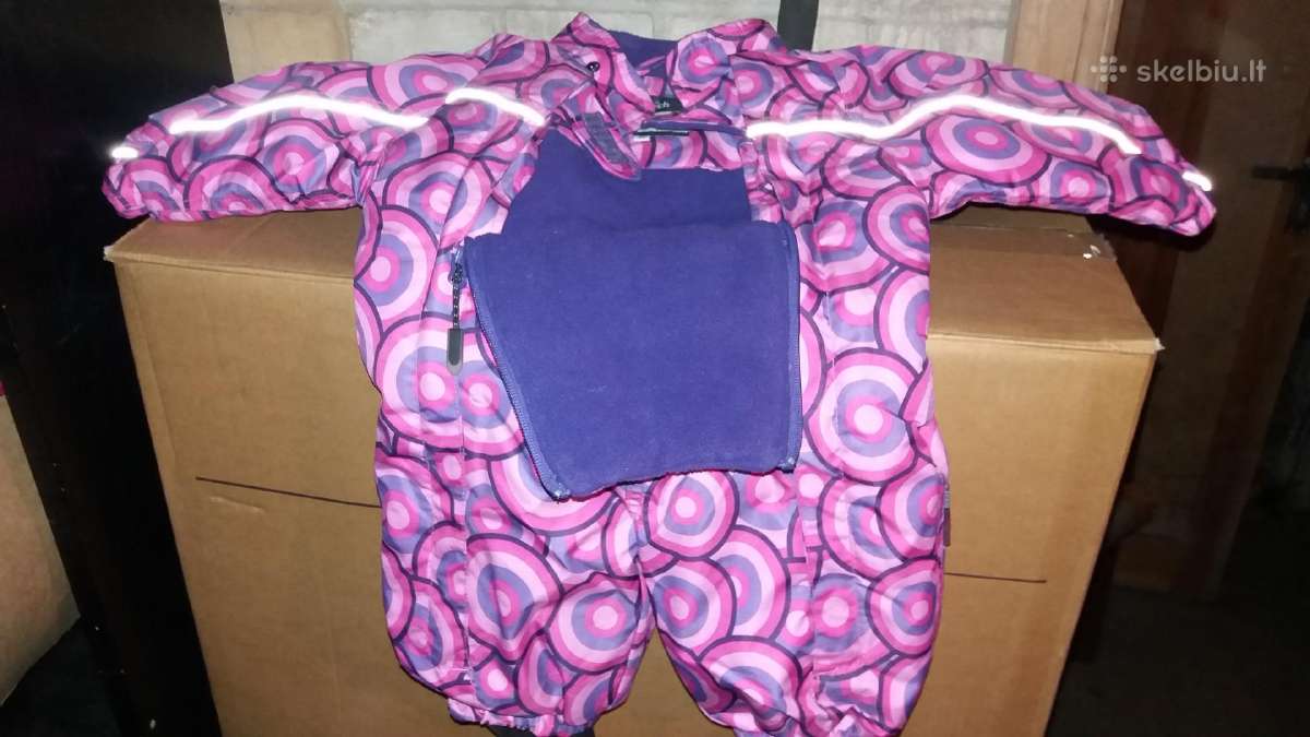 Šiltas kombinezonas 62 cm